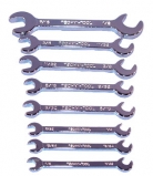 Open End Wrench Inch Set, 8 per package
