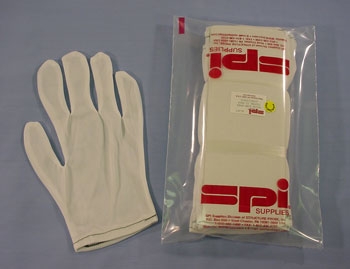 SPI-Guard Nylon Lint Free Gloves, Pack of 12 Pairs (One Dozen) for Men