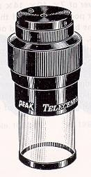 PEAK Telecentric Loupe/Magnifier with Glass Scale