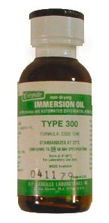 Type 300 Cargille Immersion Oil for Automated Hematology Systems and Microscopy
