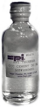 SPI Supplies Brand Thinner for Leit-C&trade; CCC Conductive Carbon Cement 30 ml (AWSL)