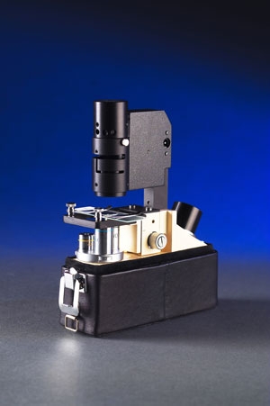 Graticules Optics, Ltd. Evolution Portable Microscope, Bright Field w/4X, 10X &amp; 40X Objectives w/10X