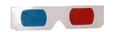 SPI Supplies Anaglyphic Stereo Viewers Red/Cyan, Pack of 10