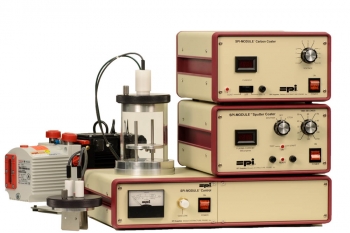 SPI-Module Sputter Coater with Carbon Module and Etch and Pump 110v 50/60 Hz CE Certified