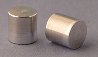 SPI Supplies Cylindrical SEM Mounts, 9.5x.9.5 mm, Aluminum, Lathe Finish