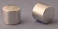SPI Supplies Cylindrical SEM Mounts, 12x10 mm, Aluminum, Lathe Finish