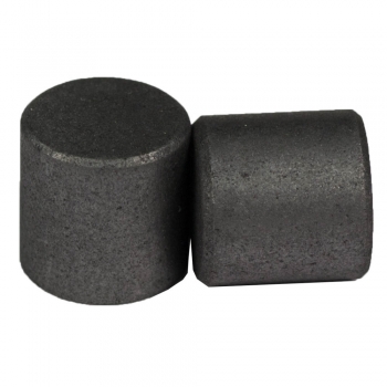 SPI Supplies Cylindrical SEM Mounts, 9.5x9.5 mm, Pure Carbon, Standard Finish