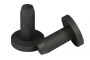 SPI Supplies Pin-Type SEM Mounts, 14.3x16 mm, Pure Carbon, Standard Finish, Pack of 10