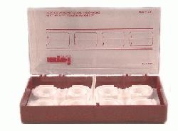 SPI-Dry Specimen Storage Box for Large Size SEM or 1in. Round Metallographic Mounts, Holds 8