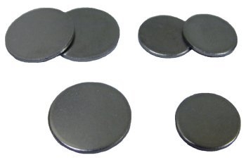 SPI Supplies Brand Steel Mounting Discs for AFM Specimens, 12 mm Diameter, Pack of 100