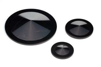 SPI-Glas&trade; 22 Glassy Carbon (Vitreous) Crucible Lids