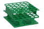 SPI Supplies Test Tube Rack, 13 mm Delrin® 36 Places 104x202x59 mm Green, Each (AWSL)