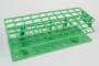 SPI Supplies Full Size Test Tube Rack, 25 mm Delrin® 40 Places 120x300x92 mm Green, Each (AWSL)