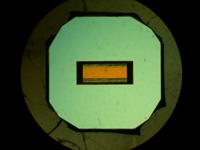 Silicon Nitride Membrane Window Slot Grids for TEM, 200&micro;m Thick Frames, 50 nm Thick Membrane, W