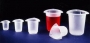 Polypropylene Plastic Beakers, Tri-Stir brand, 50 ml, Case of 100