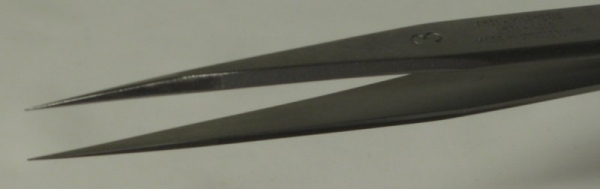 SPI-Swiss Style #3 Antimagnetic Stainless Steel Tweezer, High Precision, 110 mm long