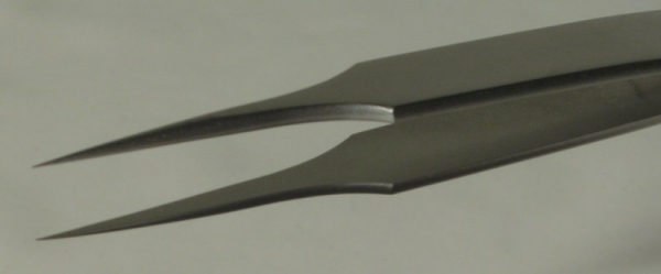SPI-Swiss Style #4 Antimagnetic Stainless Steel Tweezer, High Precision, 110 mm