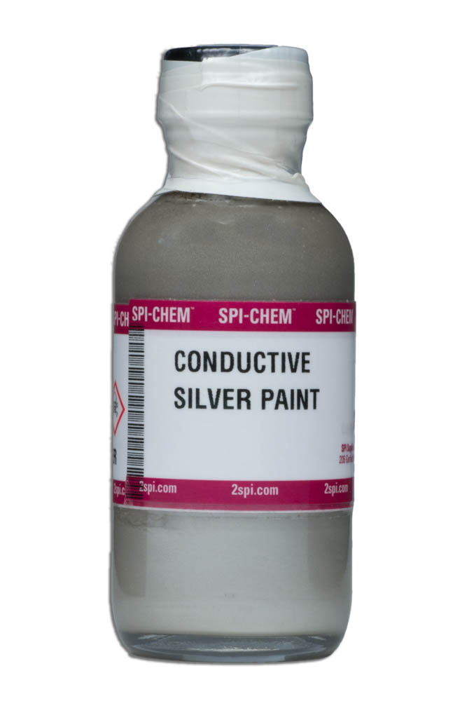Silver Paint, 60+% Silver, 28g Brush Cap Bottle