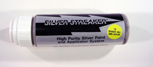 SPI Supplies NO-VOC Silver Paint with Brush Applicator Cap