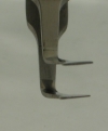 SPI-Swiss Angled style, Membrane Filter Tweezers, Miracle Tip ends, antimagnetic ss handle - - alt view 2