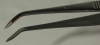 SPI Supplies Curved Point Tweezer, Antimagnetic Stainless Steel, 145 mm long - - alt view 1