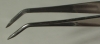 SPI Supplies Curved Point Tweezer, Antimagnetic Stainless Steel, 145 mm long - - alt view 2