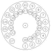 SPI Supplies 15 Rare Earth Phosphate Standard 25mm diameter x 6mm high - - alt view 1