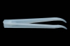 SPI Supplies Precision Molded ETFE Tweezers, Angled Style - - alt view 1