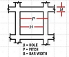 SPI Supplies Brand TEM Grids G200, 200 Mesh Nickel, 3.05 mm, Vial of 100 - - alt view 1