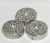 SPI Standards for Microanalysis, 44 Metals, Mounted on 3 mounts, each 4x12.5 mm diam. - - alt view 1