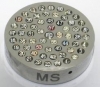 SPI Supplies Combination Mineral and Metal Standards, 59 Standards, Standard for Microanalysis - - alt view 1