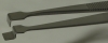 SPI-Swiss Wafer Style 2W Tweezers, Antimagnetic Stainless Steel, 120 mm - - alt view 2