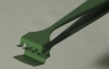 SPI-Swiss Wafer Style 4WF PTFE Coated Tweezers, Antimagnetic Stainless Steel, 133 mm - - alt view 2
