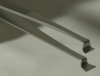 SPI-Swiss Wafer Style 85C Tweezers, Antimagnetic Stainless Steel, 121 mm - - alt view 1