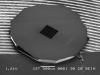 Perforated SiOx TEM membrane grids, .5x.5mm membrane, 50nm thick, 200um thick frame, 2um hole, Pk/10 - - alt view 5