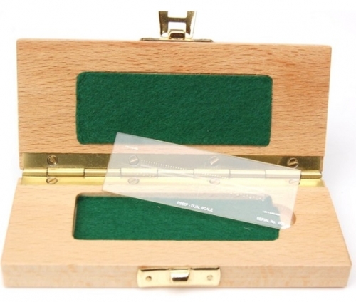 Dual Scale Stage Micrometers