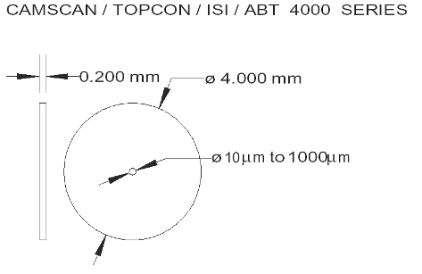 4mm O.D. x 0.2mm thick