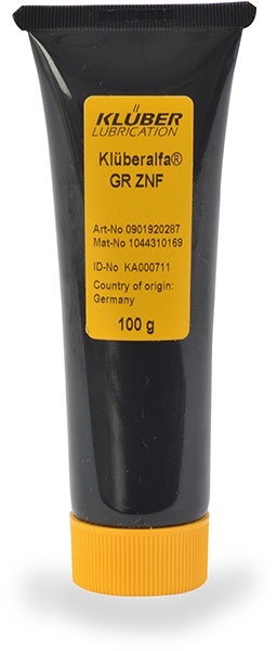 Kluberalpha GR ZNF High Vacuum Grease, PTFE, 100 gm