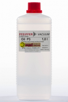 Pfeiffer P3 Mineral Oil for Pfeiffer DUO 3 Pump 10445-AB, 1(one) Liter