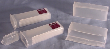 SPI Supplies Brand Plastic Slide Mailer, Holds 5 Slides, Opening Short Flap