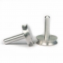 SPI Supplies Pin-Type SEM Mounts, 12.7x15 mm, Aluminum, Lathe Finish, Pack of 10