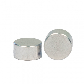 SPI Supplies Cylindrical SEM Mounts, 10x5 mm, Aluminum, Lathe Finish