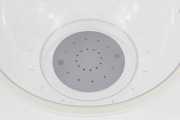 Ventilated Polycarbonate Shelf, 9 Diameter Secador Techni-Dome 360 (Available While Supplies Last)
