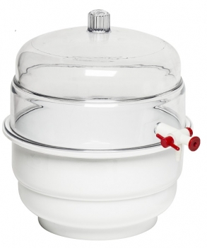 SPI Supplies Space Saver Vacuum Desiccator Large