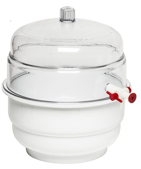 SPI Supplies Space Saver Vacuum Desiccator Large