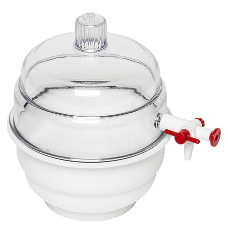 SPI Supplies Space Saver Vacuum Desiccator Small