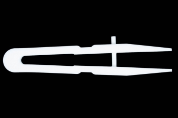 SPI Supplies PTFE Tweezers Flat Platen 150 mm