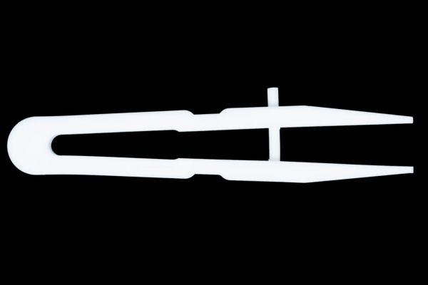 SPI Supplies PTFE Tweezers Flat Platen 150 mm