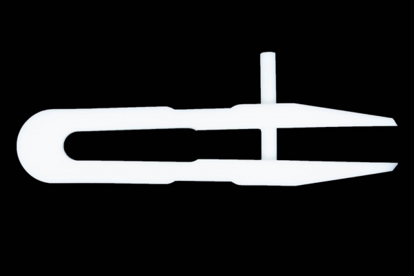 SPI Supplies PTFE Tweezers Sharp Ends 100 mm