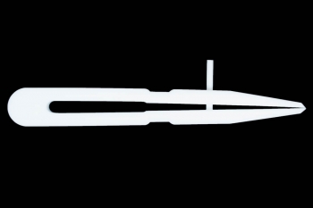 SPI Supplies PTFE Tweezers Sharp Ends 200 mm
